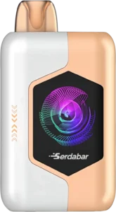 Reusable vape battery paired with 180mAh pod for eco-friendly vaping